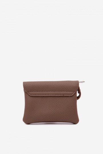 Portmonetka Sieviešu no eko ādas Tumšsbēšs Calienne 2