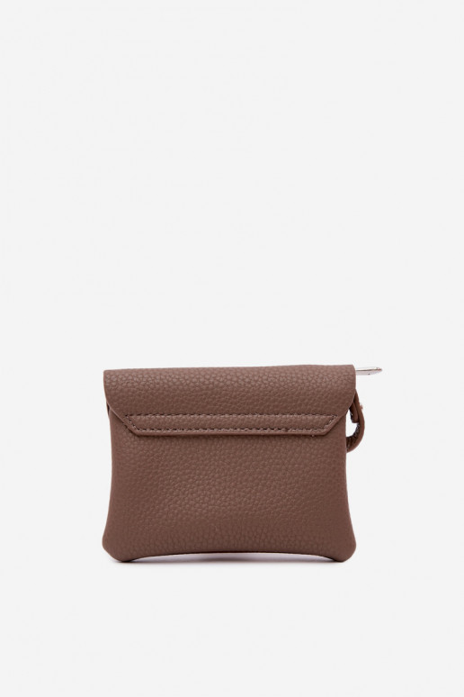 Portmonetka Sieviešu no eko ādas Tumšsbēšs Calienne