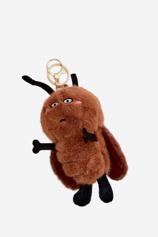 Breloczek ZaInieszka Do Torebki Kluczy Tā irskotka Pszczoła brūnas krāsas