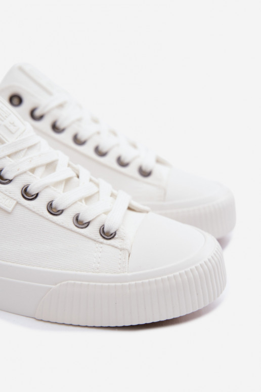 Vīriešu zemie brīvdienu zābaki baltā krāsā