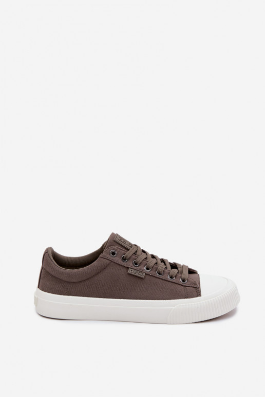 Vīriešu zemie brīvdienu zābaki pelēkā krāsā