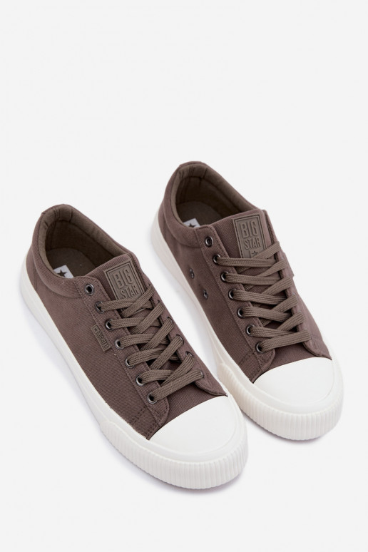 Vīriešu zemie brīvdienu zābaki pelēkā krāsā