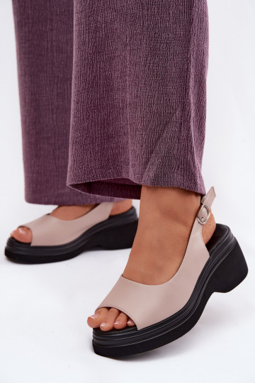 Āda ar platformus basenes Vinceza 66936 smilšu krāsas