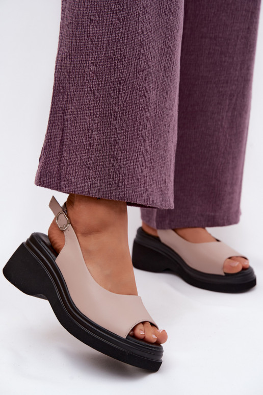 Āda ar platformus basenes Vinceza 66936 smilšu krāsas