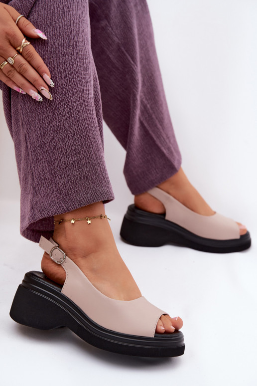 Āda ar platformus basenes Vinceza 66936 smilšu krāsas