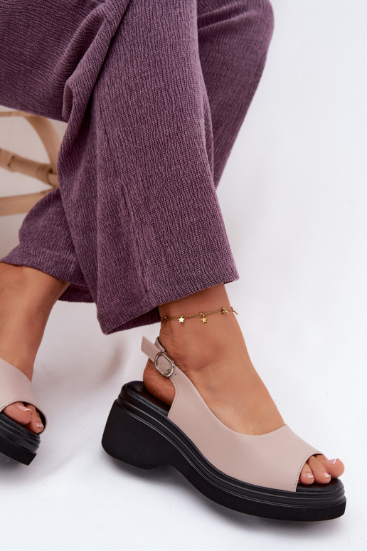 Āda ar platformus basenes Vinceza 66936 smilšu krāsas