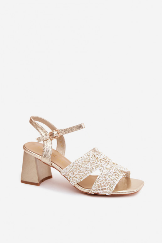 Sieviešu basenes Vinceza 20282 Zelta krāsas