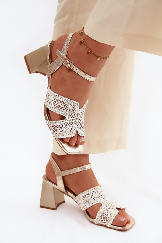 Sieviešu basenes Vinceza 20282 Zelta krāsas