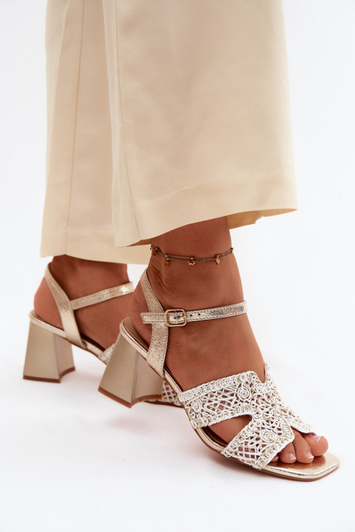 Sieviešu basenes Vinceza 20282 Zelta krāsas