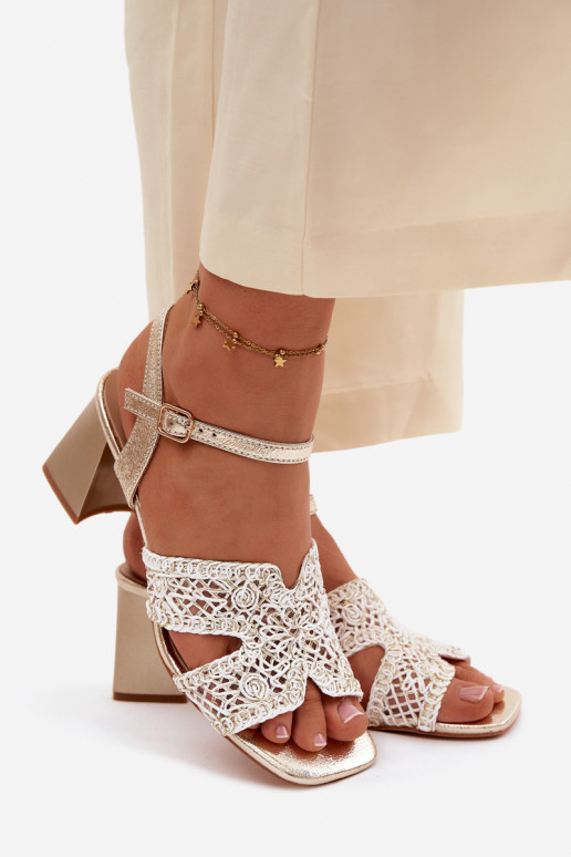 Sieviešu basenes Vinceza 20282 Zelta krāsas