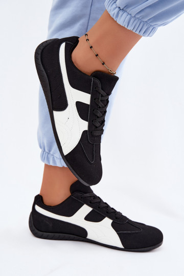 Sneakers modeļa apavi Sieviešu melnas krāsas Tā irple
