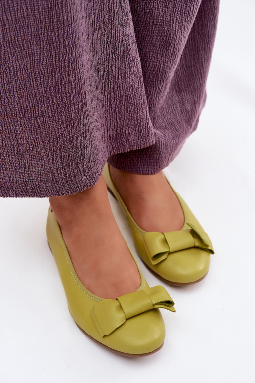 Balerīnas ar bantītēm Tā irciejka P6802-09 Laims