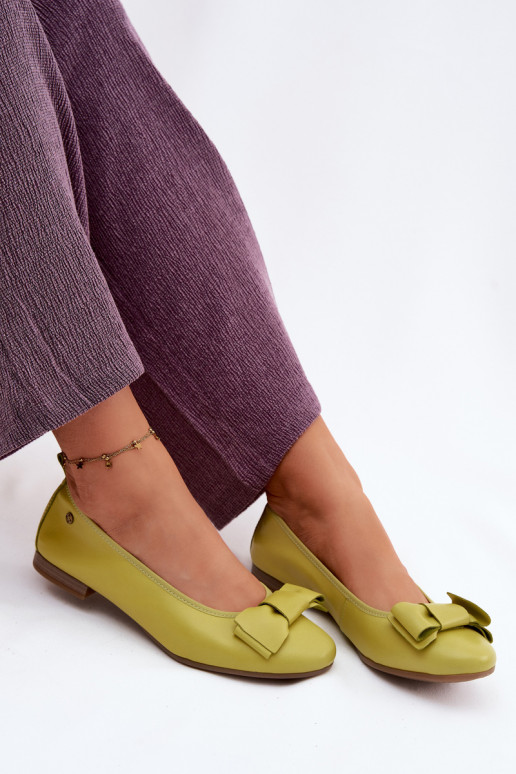 Balerīnas ar bantītēm Tā irciejka P6802-09 Laims