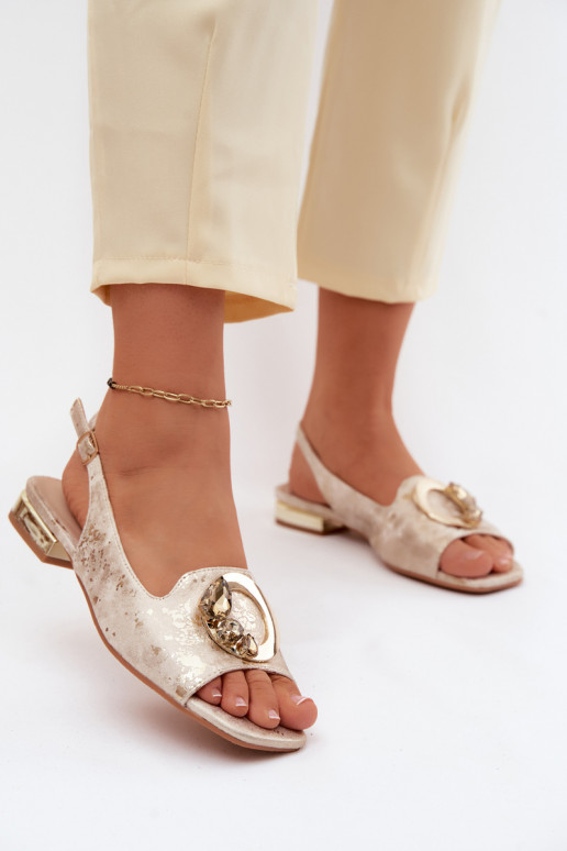 līdzenas zoles basenes ar ornamentiem S.Barski KV61-6024 Zelta krāsas