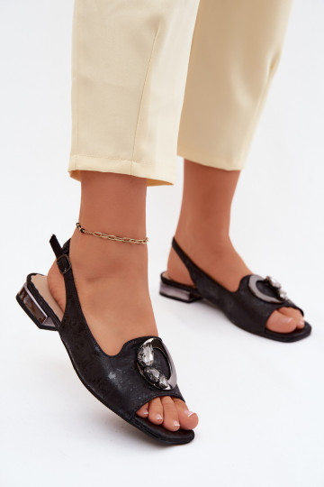 līdzenas zoles basenes ar ornamentiem S.Barski KV61-6024 melnas krāsas