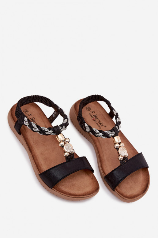 līdzenas zoles basenes S.Barski KV61-6051 melnas krāsas