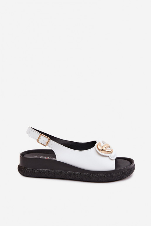 Āda ar platformus basenes ar ornamentiem S.Barski KV61-6047 baltas krāsas