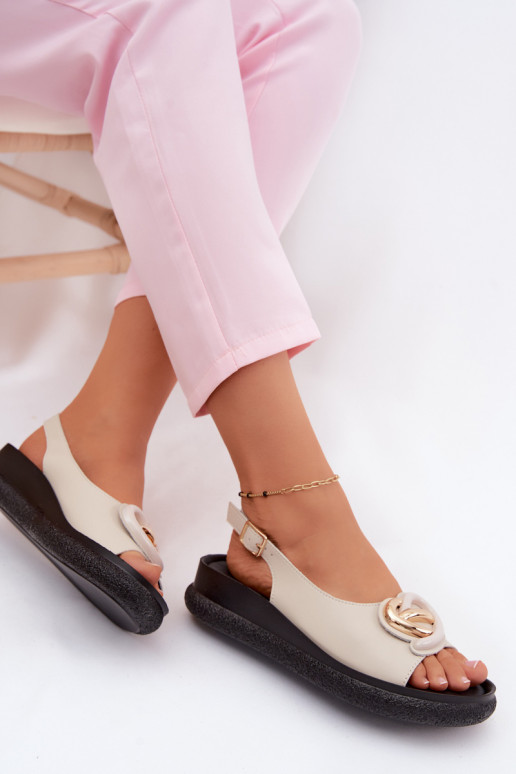 Āda ar platformus basenes ar ornamentiem S.Barski KV61-6047 smilšu krāsas