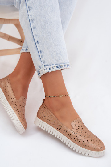 Ažūrs Paslīdēt uz apavi Sieviešu Szampańskie Salty