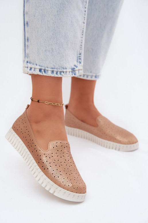 Ažūrs Paslīdēt uz apavi Sieviešu Szampańskie Salty