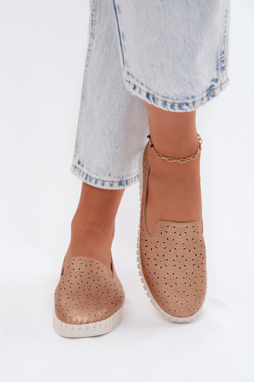 Ažūrs Paslīdēt uz apavi Sieviešu Szampańskie Salty