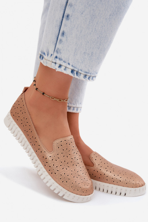 Ažūrs Paslīdēt uz apavi Sieviešu Szampańskie Salty