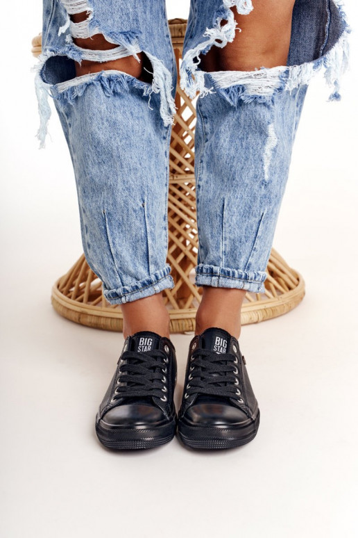 Sieviešu ikdienas apavi Big Star melnas krāsas V274871