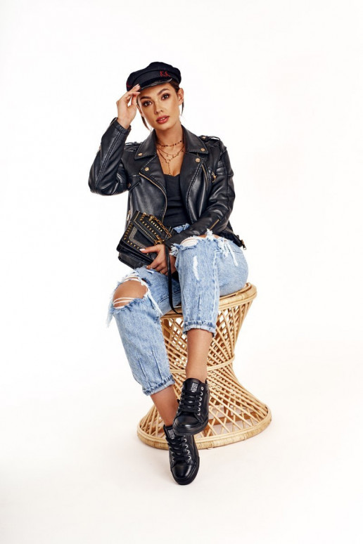 Sieviešu ikdienas apavi Big Star melnas krāsas V274871