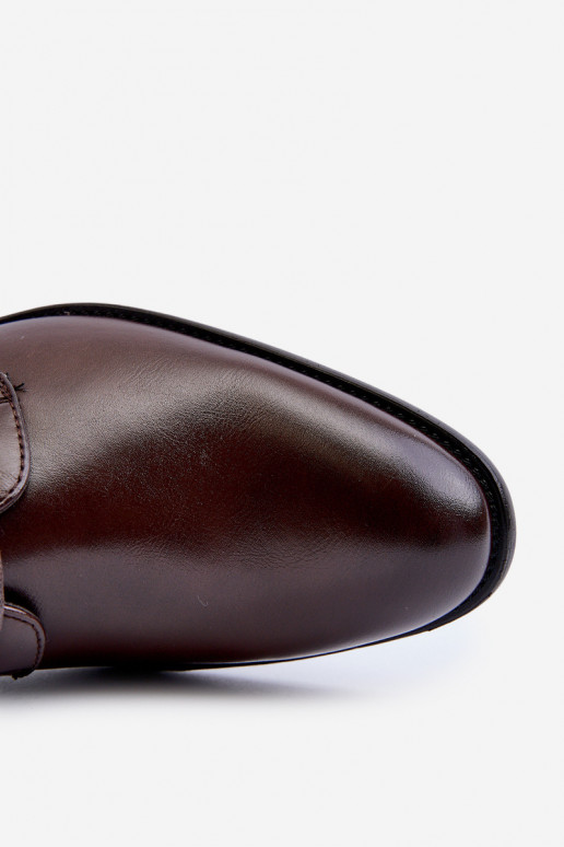 vīriešiem Eleganta stila apavi brūnas krāsas Jenavee