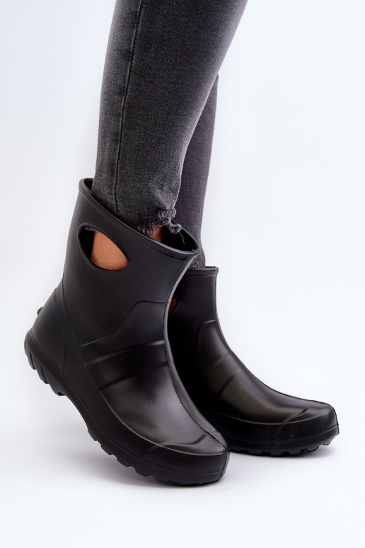 Gumijas apavi Sieviešu INodoszczelne LEMIGO GARDEN 752 melnas krāsas