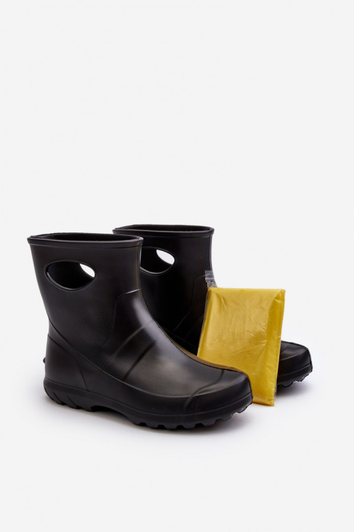 Gumijas apavi Sieviešu INodoszczelne LEMIGO GARDEN 752 melnas krāsas