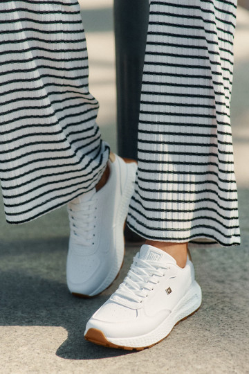 Gaisma sporta apavi Sieviešu Big Star RR274629 HI-POLY SYSTEM baltas krāsas 2