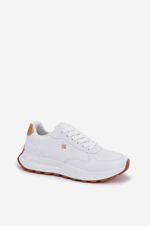 Gaisma sporta apavi Sieviešu Big Star RR274629 HI-POLY SYSTEM baltas krāsas