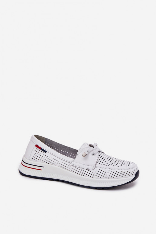 Āda apavi Sieviešu ar platformu baltas krāsas Violeth