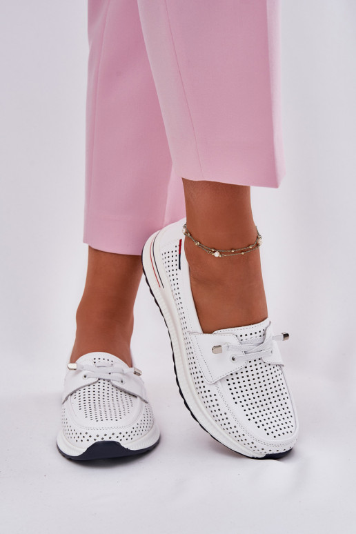 Āda apavi Sieviešu ar platformu baltas krāsas Violeth