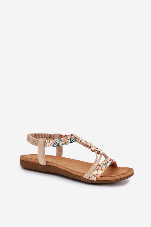 Sieviešu basenesPrzypinkami I Plecionymi Paskami smilšu krāsas Nusoreth