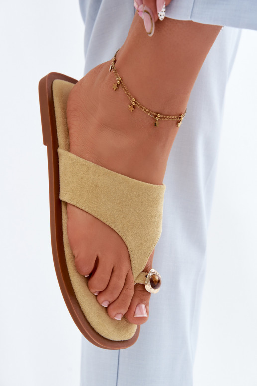 zempapēžu Čības modernas iešļūcenes Sieviešu Ar greznu Detalem Dzelteni Fedira