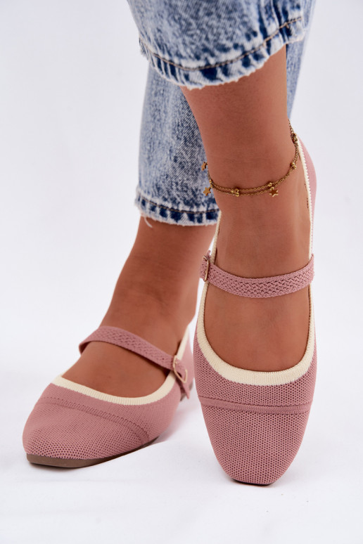 zempapēžu BalerīnasTīklsgo Tā irteriālsu Rozā krāsas Zelisa