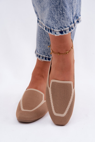 Mokasīni zempapēžu brūnas krāsas Selisa 2