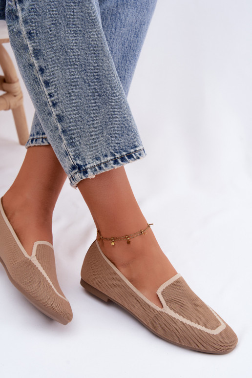 Mokasīni zempapēžu brūnas krāsas Selisa