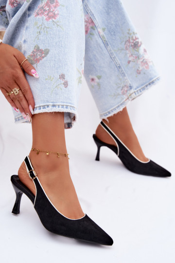 Sieviešu basenes ar papēdiLamóInką melnas krāsas Relmira