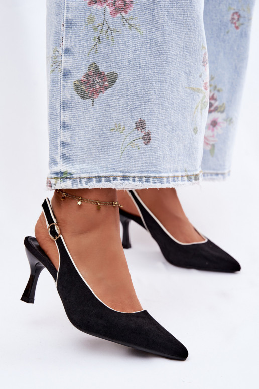 Sieviešu basenes ar papēdiLamóInką melnas krāsas Relmira