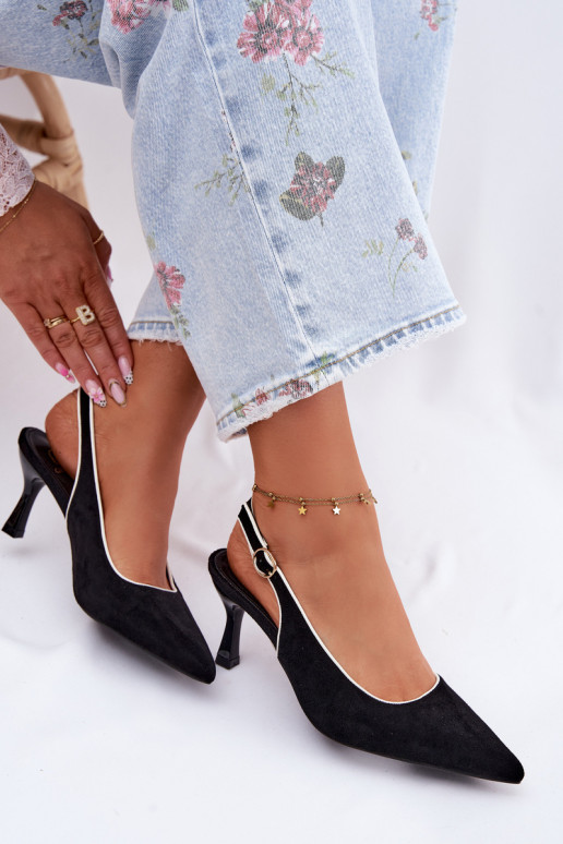 Sieviešu basenes ar papēdiLamóInką melnas krāsas Relmira