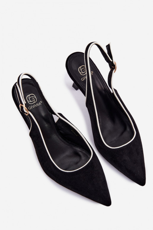 Sieviešu basenes ar papēdiLamóInką melnas krāsas Relmira