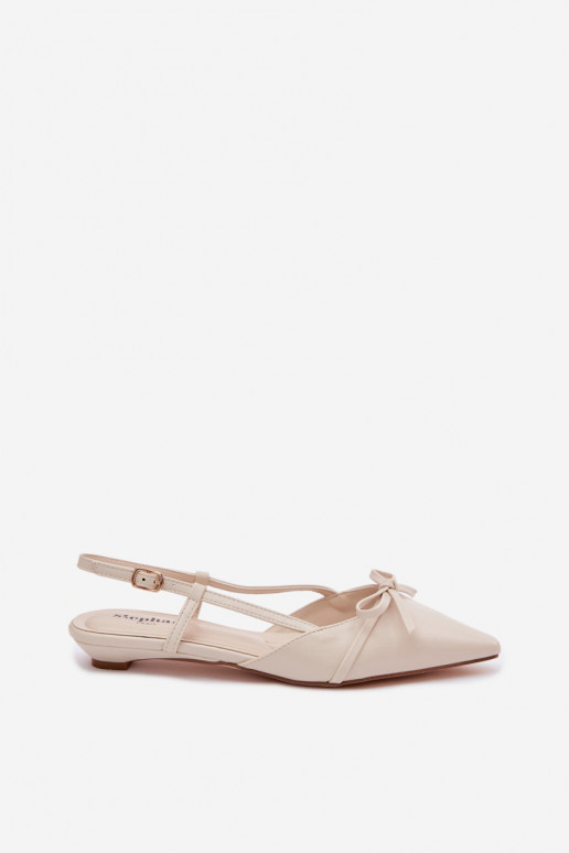 Sieviešu basenesImitacji Skóry Uz Zema Papēža Ziloņkaula krāsas Jelmera