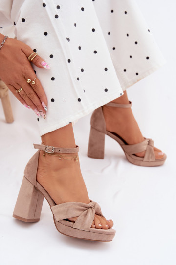 Sieviešu basenesImitacji zamšādasu smilšu krāsas Rosetta