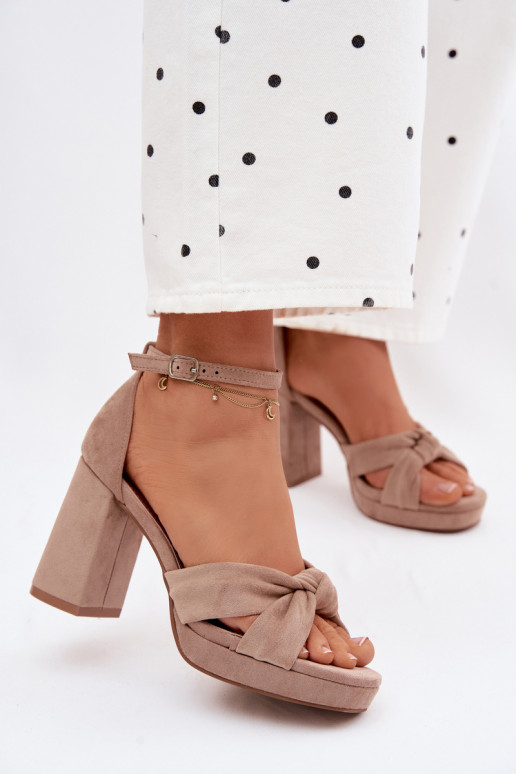 Sieviešu basenesImitacji zamšādasu smilšu krāsas Rosetta