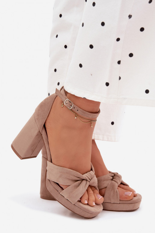 Sieviešu basenesImitacji zamšādasu smilšu krāsas Rosetta