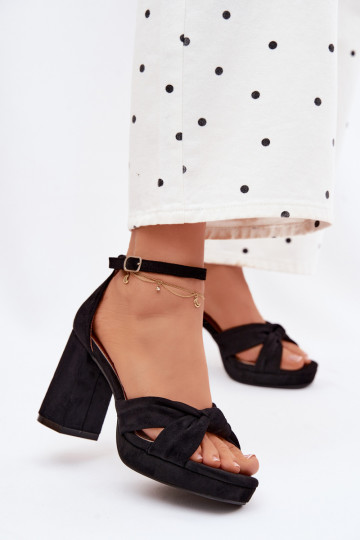 Sieviešu basenesImitacji zamšādasu melnas krāsas Rosetta 2