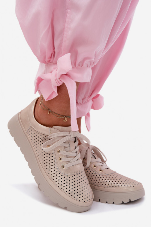 Āda Ažūrs apavi Sieviešu Vinceza 79629 Zelta krāsas